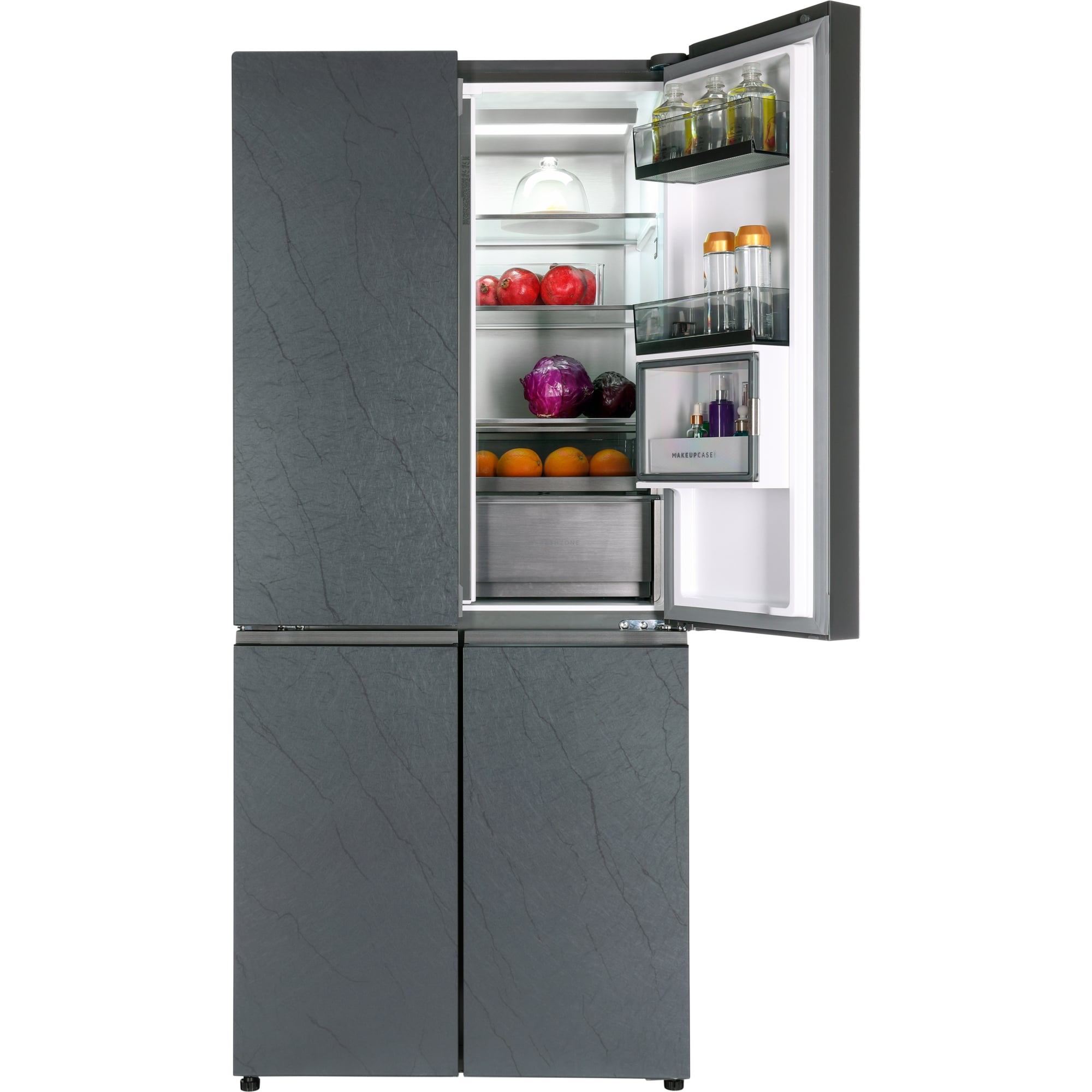 картинка Отдельностоящий холодильник Hiberg RFQ-610G GS inverter  картинка Отдельностоящий холодильник Hiberg RFQ-610G GS inverter