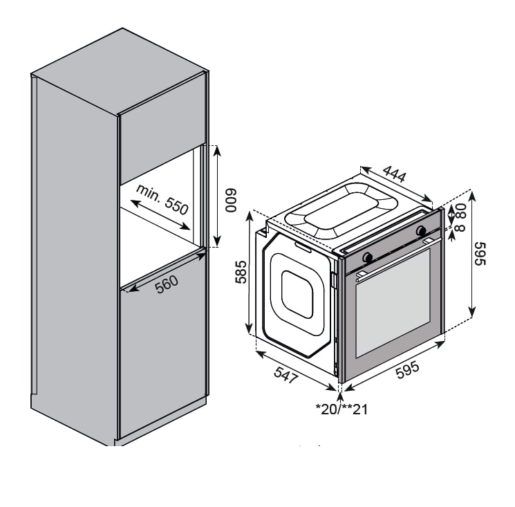 картинка Электрический духовой шкаф с функцией пара Kuppersberg KSO 610 SG  картинка Электрический духовой шкаф с функцией пара Kuppersberg KSO 610 SG