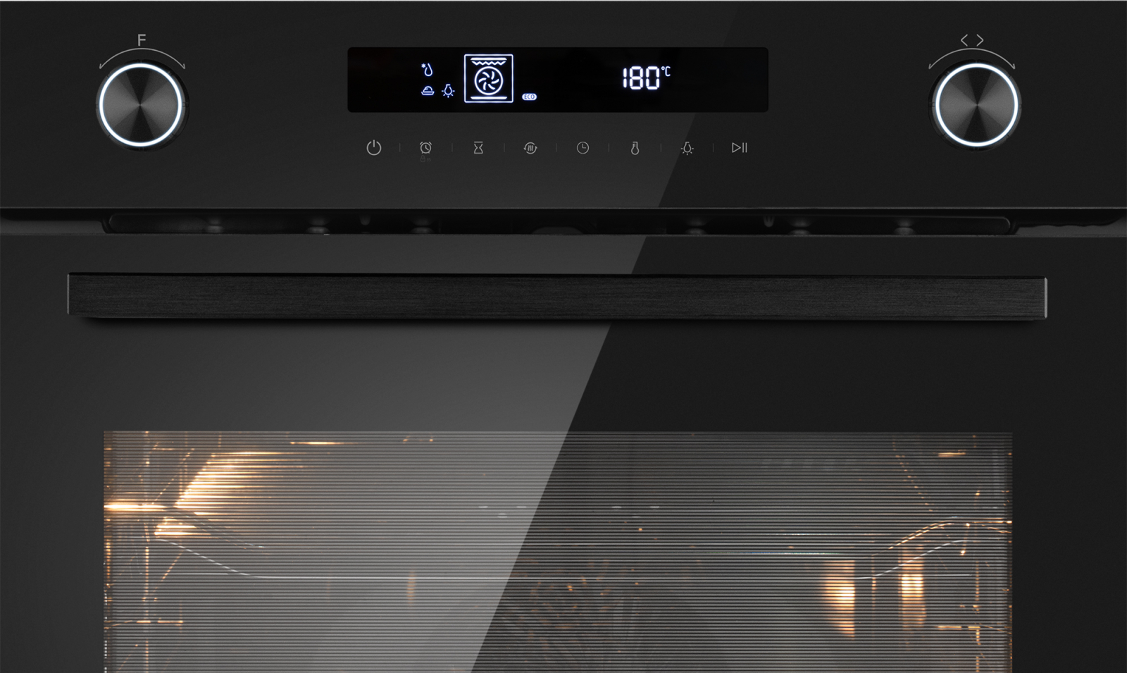 картинка Электрический духовой шкаф Weissgauff EOM 741 PDB Black Edition 