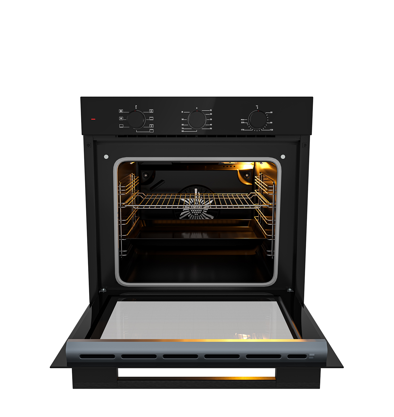 картинка Электрический духовой шкаф Millen MEO 6001 BB  картинка Электрический духовой шкаф Millen MEO 6001 BB