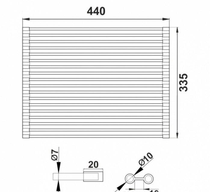 картинка Ролл-мат Melana Profline 