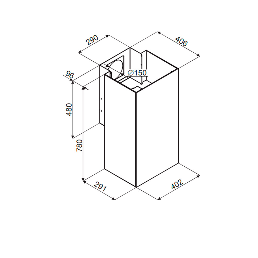 картинка Кухонная вытяжка Maunfeld BATH 402 Черный  картинка Кухонная вытяжка Maunfeld BATH 402 Черный