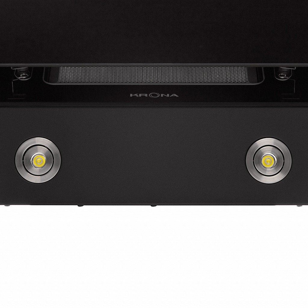 картинка Кухонная вытяжка Krona LIVA 600 BLACK PB  картинка Кухонная вытяжка Krona LIVA 600 BLACK PB
