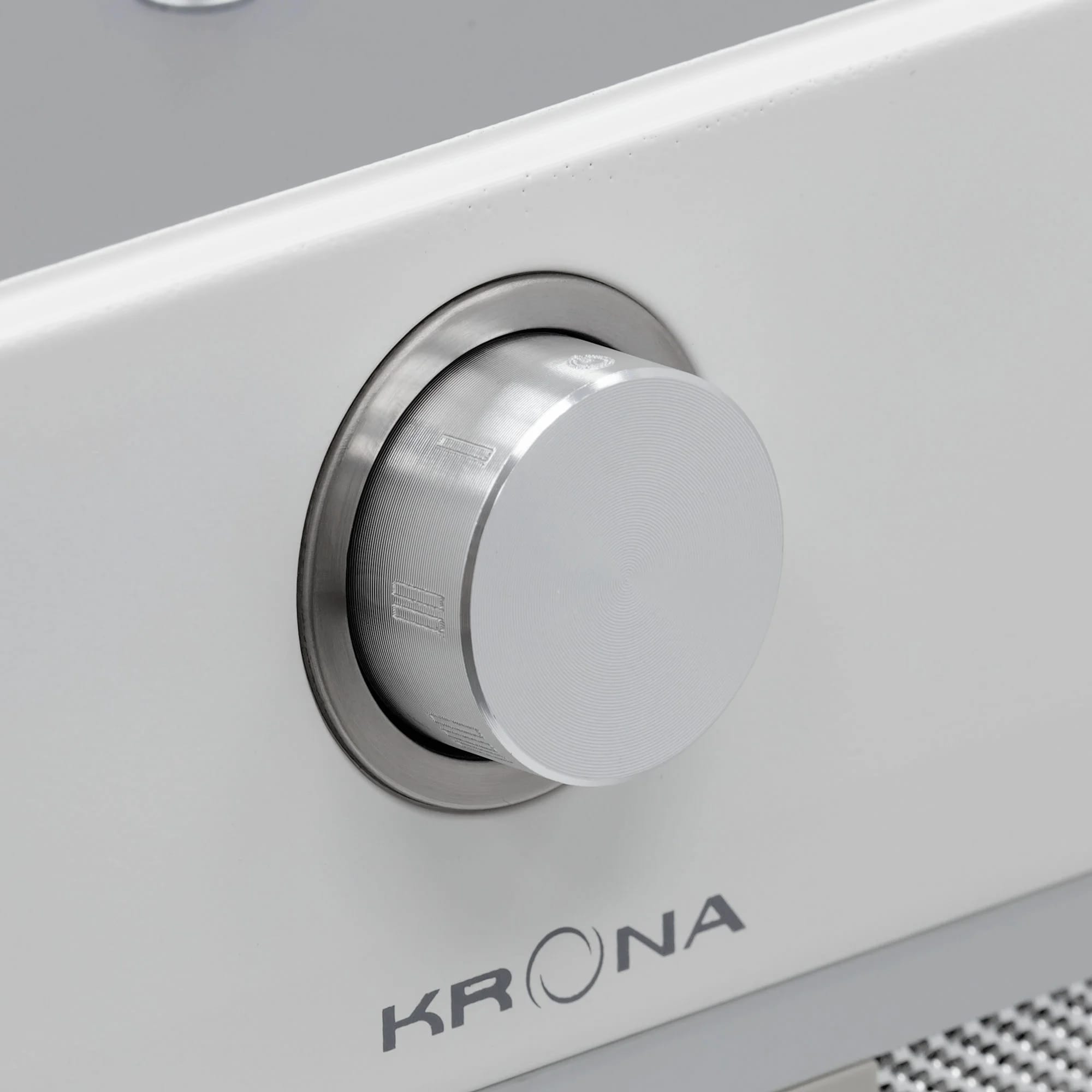 картинка Кухонная вытяжка Krona SVEN 600 white one knob  картинка Кухонная вытяжка Krona SVEN 600 white one knob