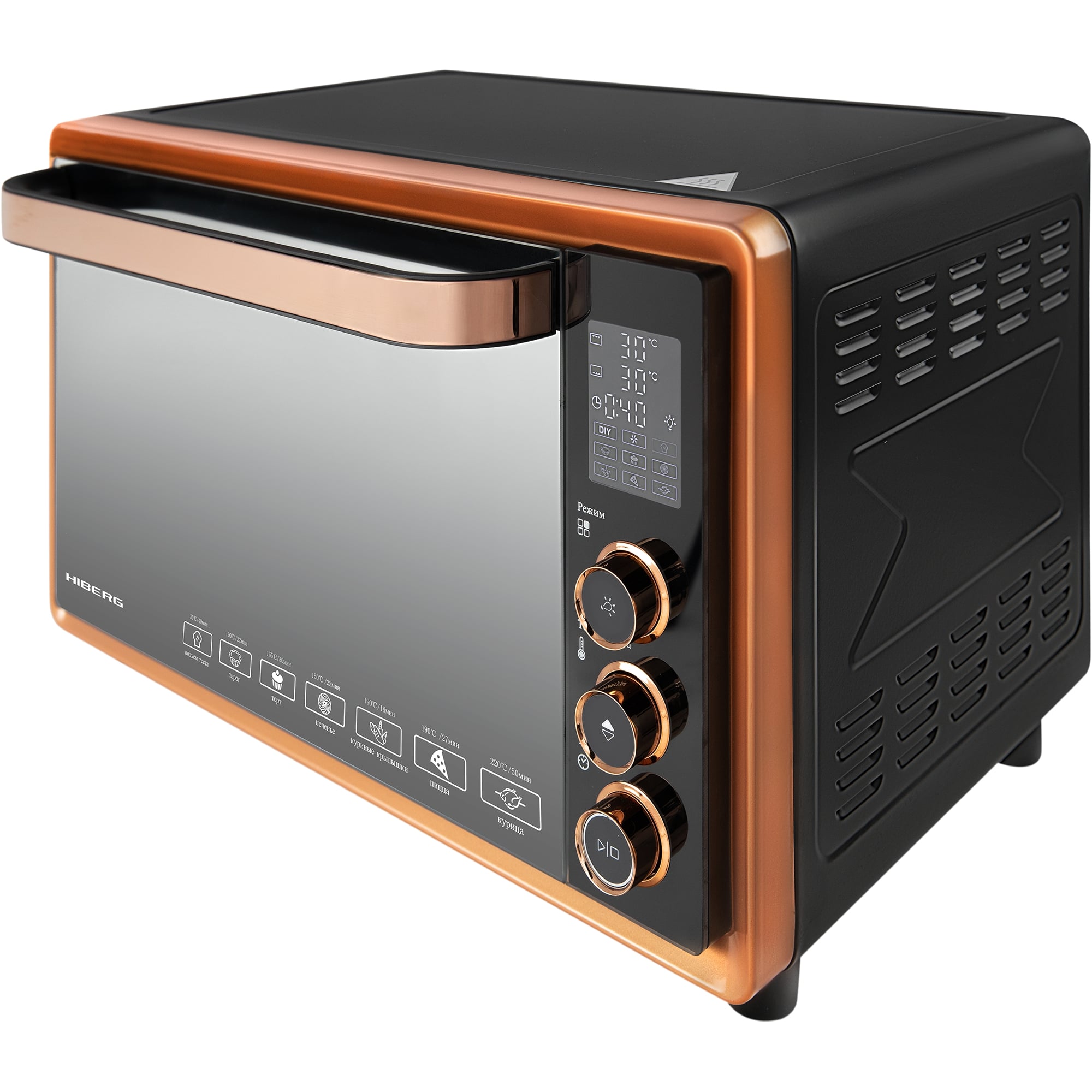 картинка Мини-печь Hiberg PR 400 GOLD MOON 