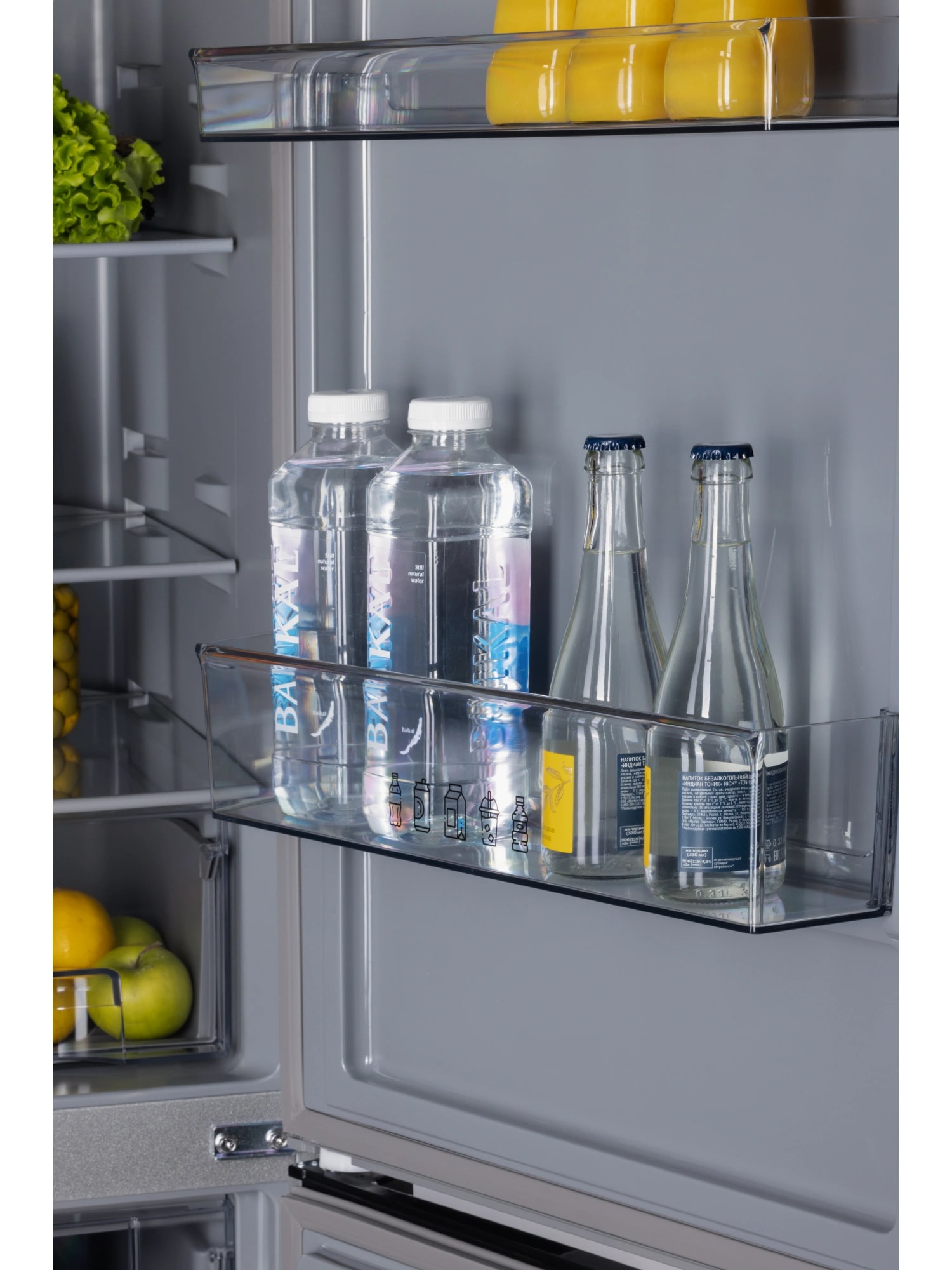 картинка Отдельностоящий холодильник Nord NRB 152 XG нержавеющая сталь 