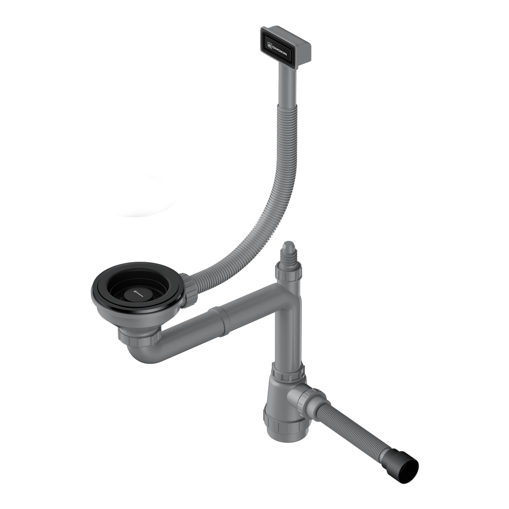 картинка Арматура для одночашевых моек с прямоугольным переливом WK-1 