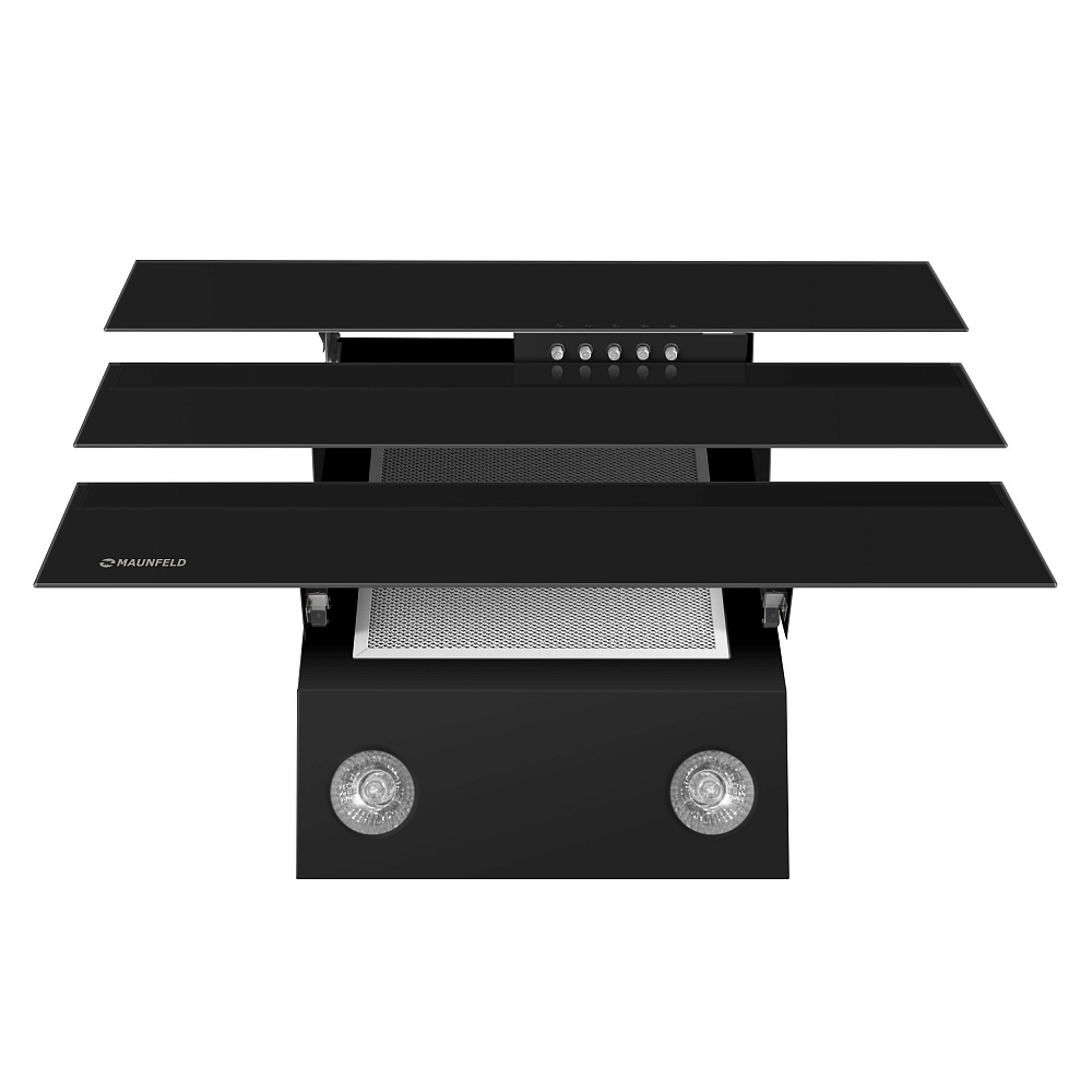 картинка Кухонная вытяжка Maunfeld CASCADA 60 BLACK 