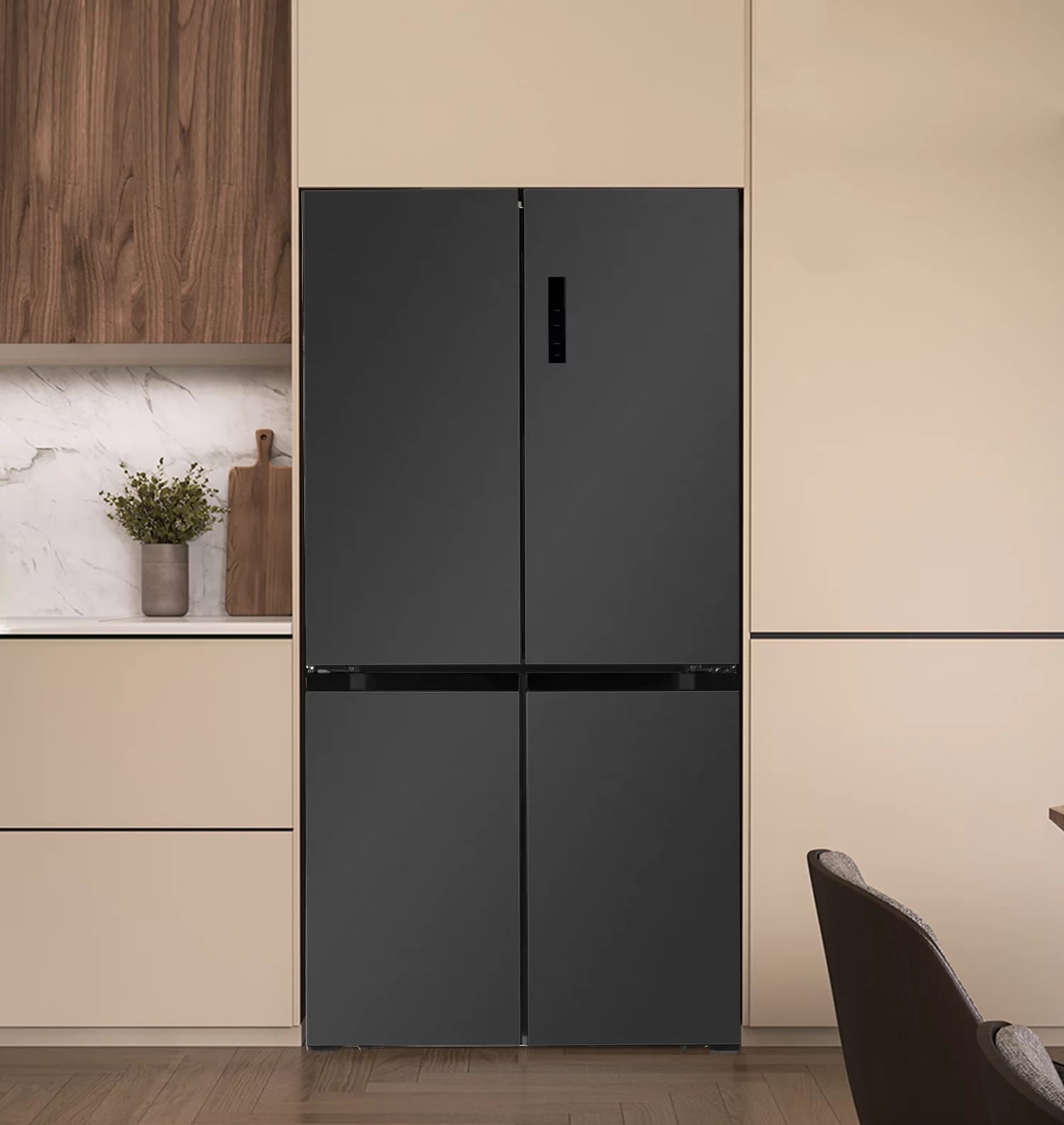 картинка Отдельностоящий холодильник Lex LCD505MGID 