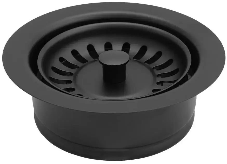 картинка Металлическая горловина с ситечком Bone Crusher черный 