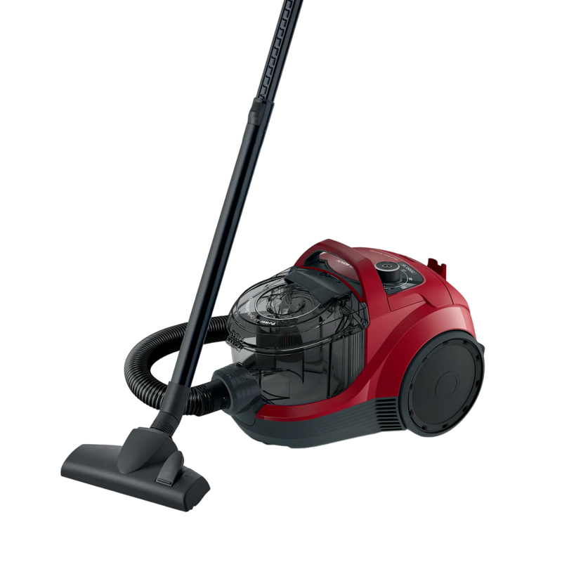 картинка Пылесос Bosch BGS21WX200 красный  картинка Пылесос Bosch BGS21WX200 красный