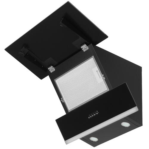 картинка Кухонная вытяжка Krona IRIDA 600 BLACK PUSH BUTTON  картинка Кухонная вытяжка Krona IRIDA 600 BLACK PUSH BUTTON