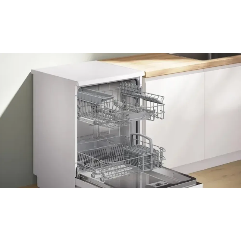 картинка Посудомоечная машина отдельностоящая Bosch SMS26AW00Q белая 