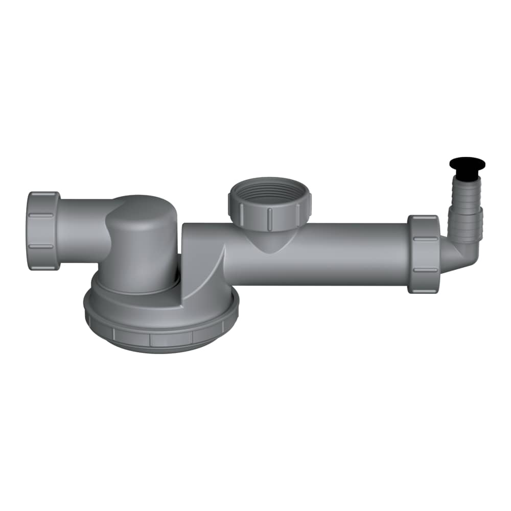 картинка Компактный сифон с гидрозатвором Omoikiri S-01 