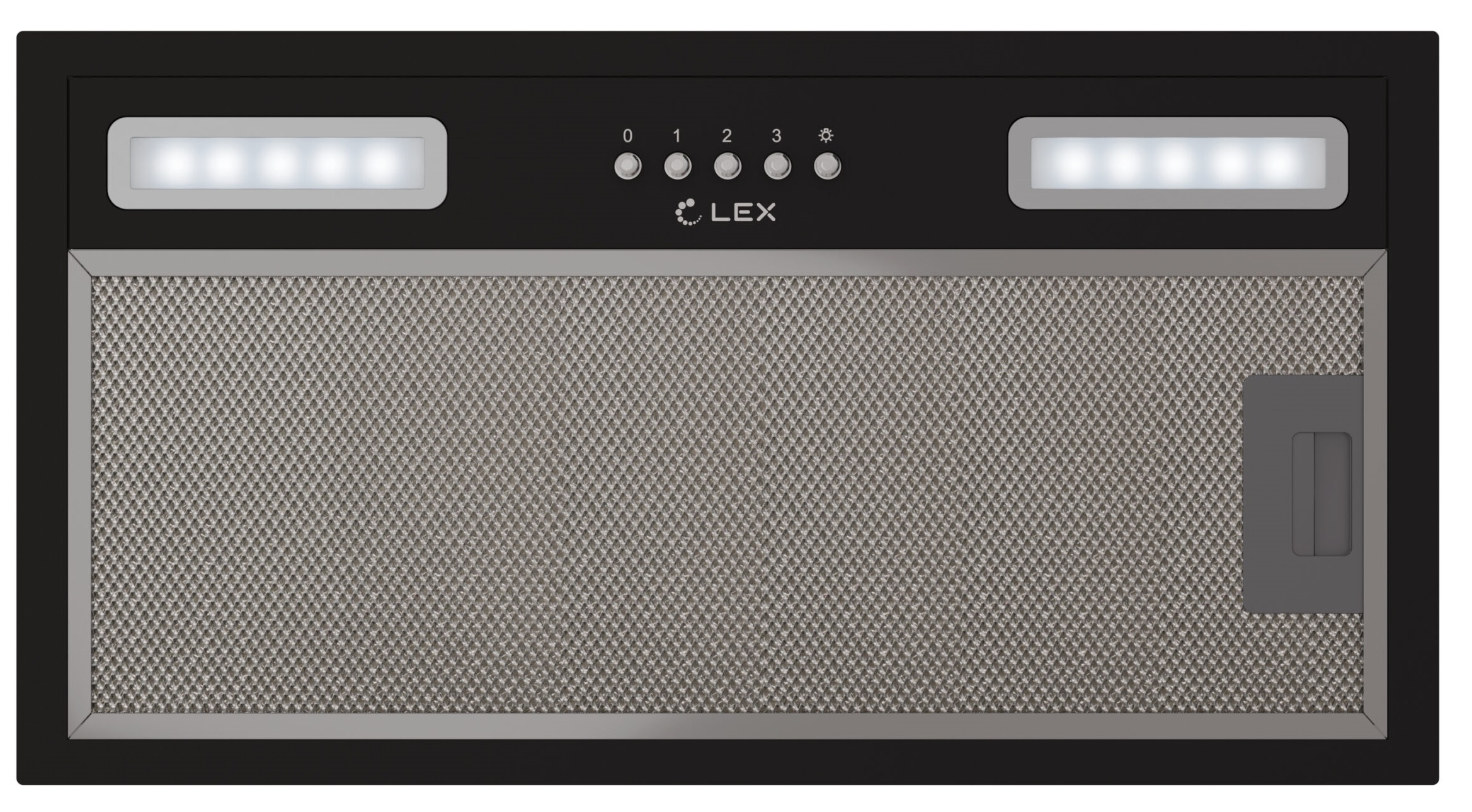 картинка Кухонная вытяжка Lex HYPER 900 BL черная 