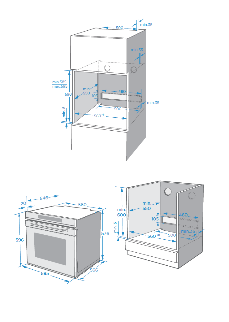 картинка Электрический духовой шкаф Weissgauff EOM 751 PDBSX 