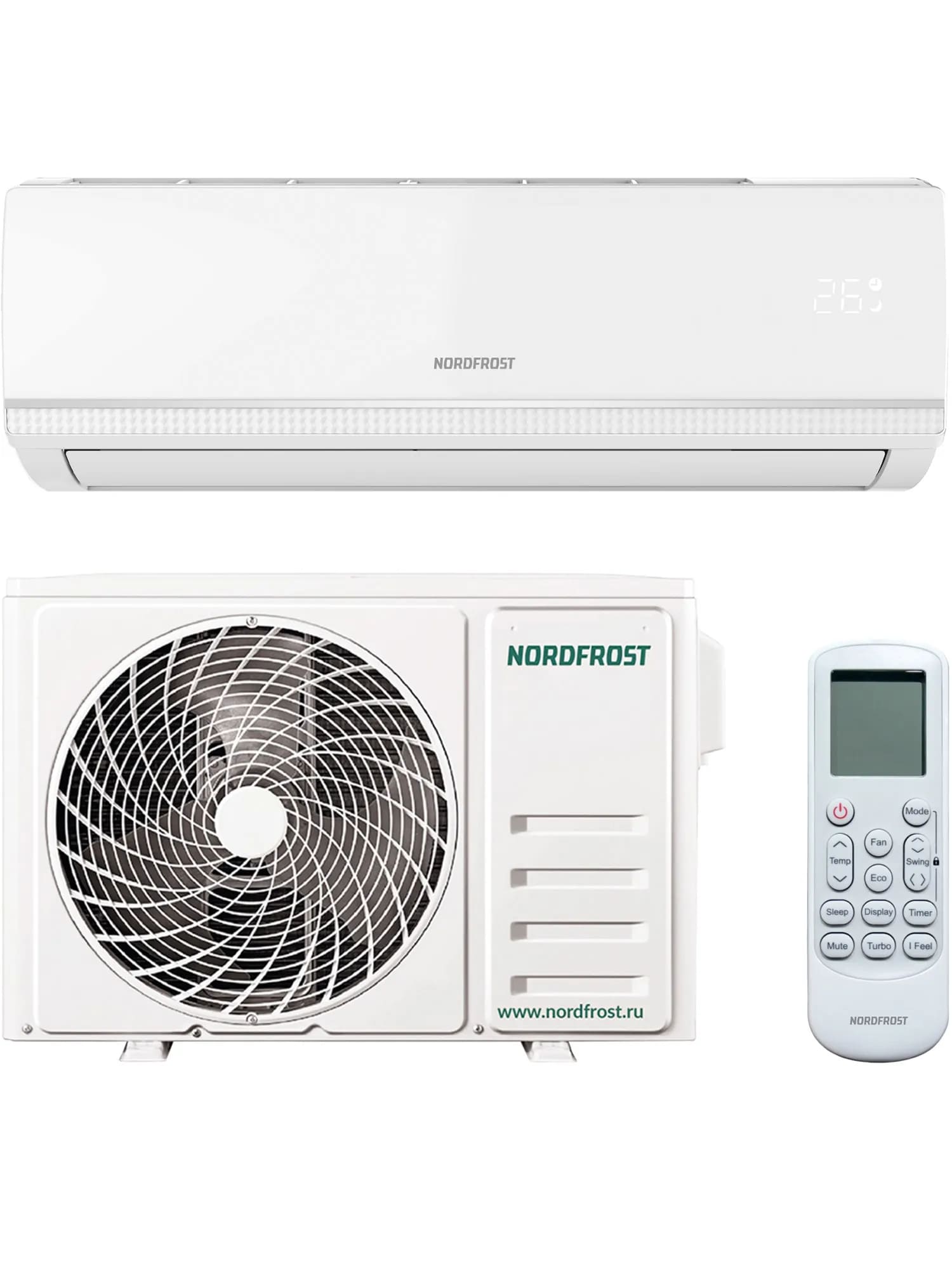 картинка Настенная сплит-система Nordfrost AC 24 QUB 