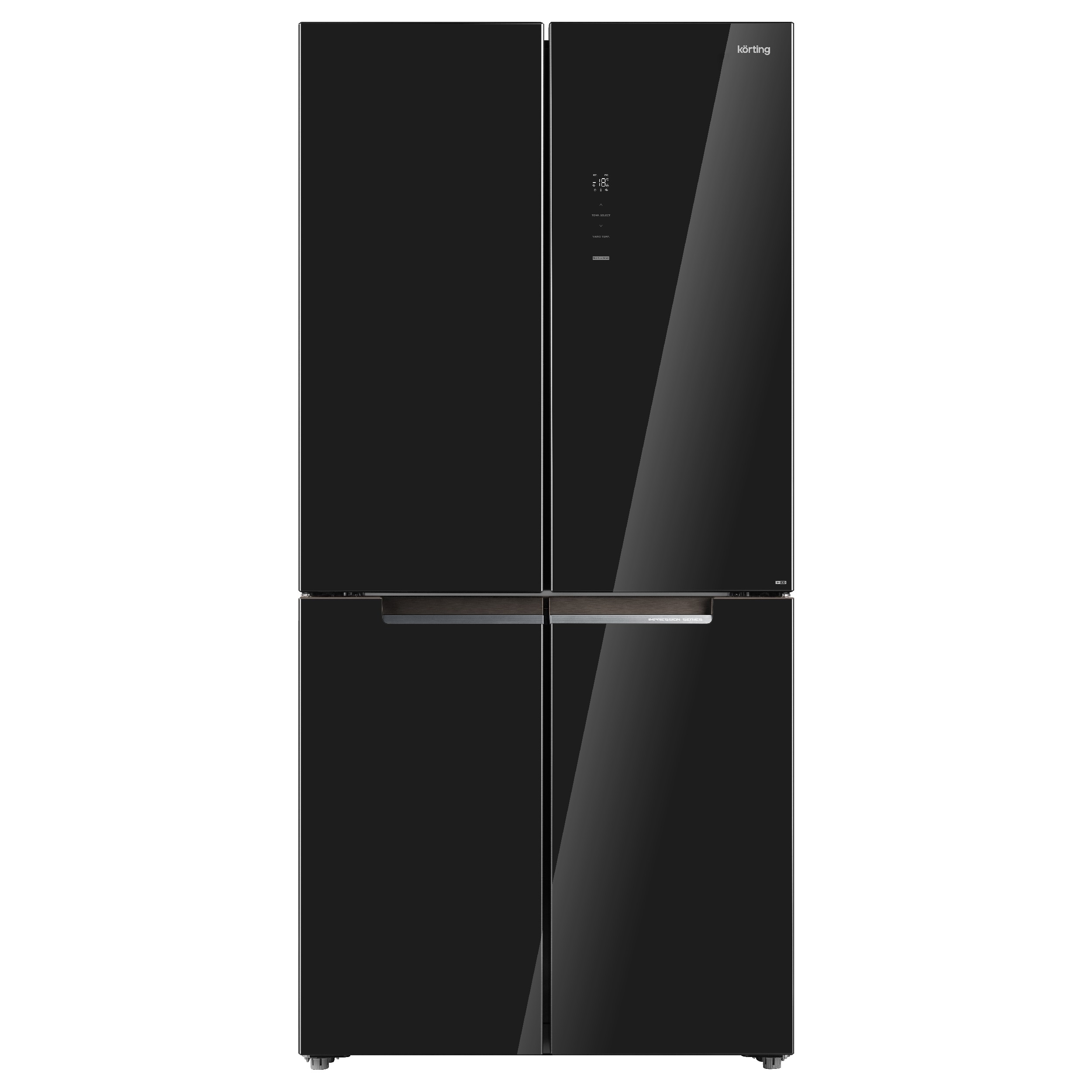 картинка Отдельностоящий холодильник Korting KNFM 84177 GN 