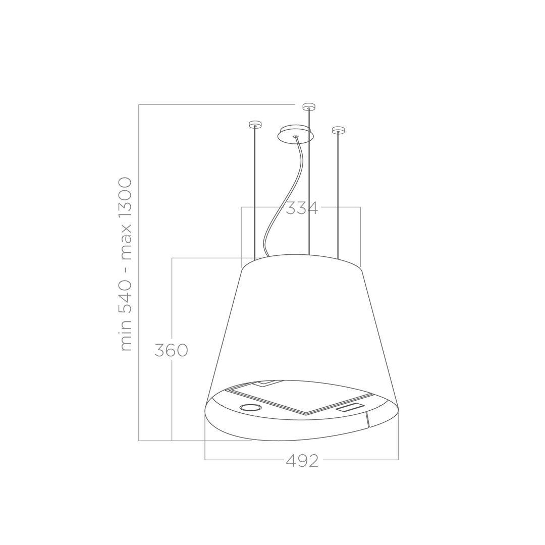 картинка Кухонная вытяжка Elica JUNO URBAN CAST IRON/F/50 