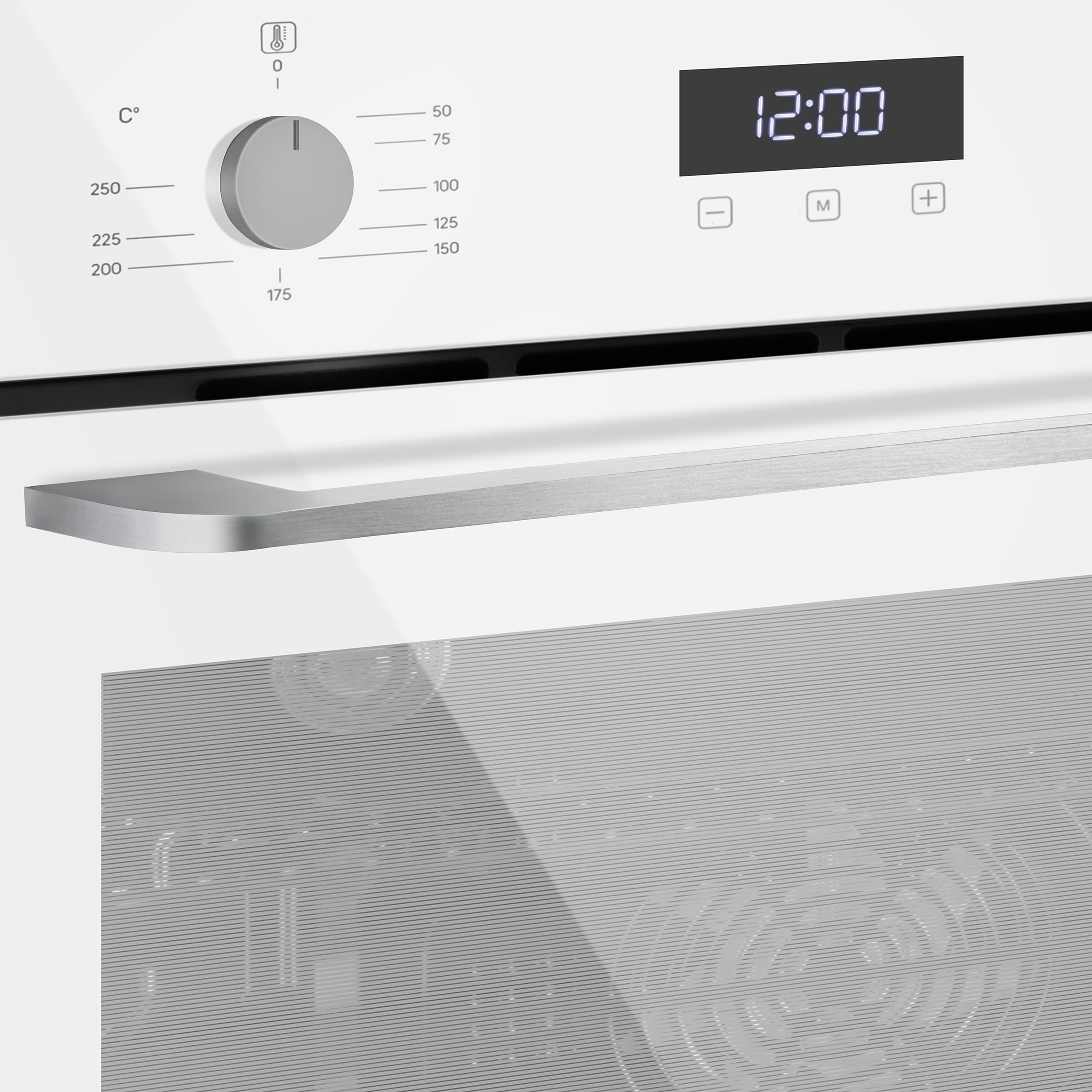картинка Электрический духовой шкаф Maunfeld EOEM7610W белый  картинка Электрический духовой шкаф Maunfeld EOEM7610W белый