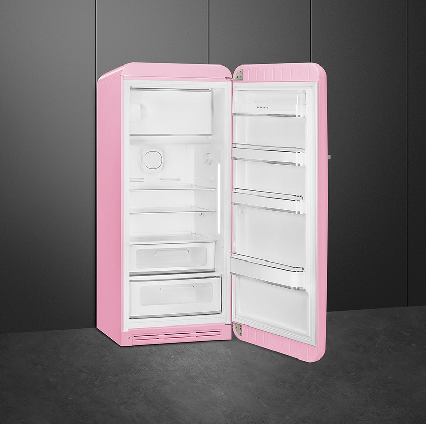 картинка Отдельностоящий холодильник Smeg FAB28RPK5  картинка Отдельностоящий холодильник Smeg FAB28RPK5