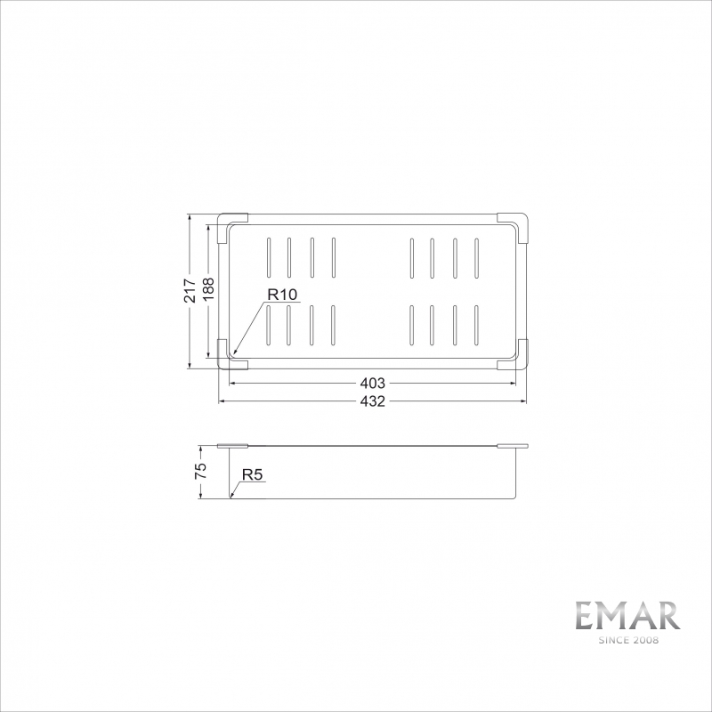 картинка Корзина Emar EMB-410  картинка Корзина Emar EMB-410