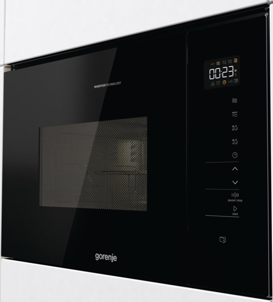 картинка Микроволновая печь Gorenje BMI251SG3BG черный  картинка Микроволновая печь Gorenje BMI251SG3BG черный