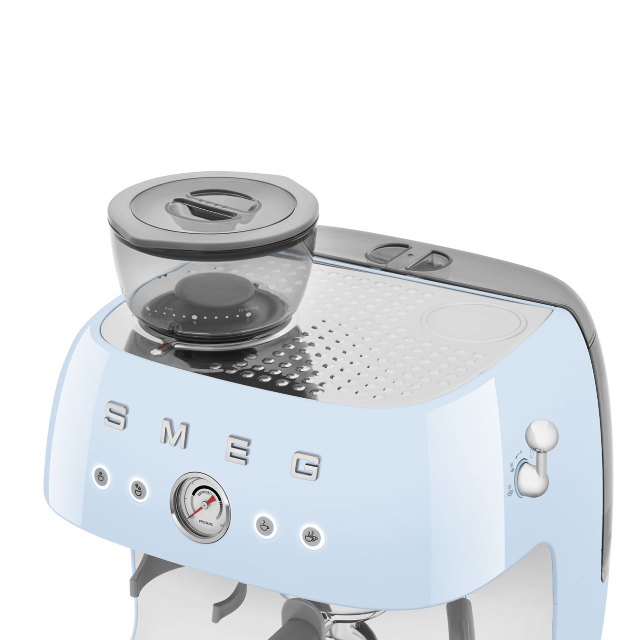 картинка Кофемашина Smeg EGF03PBEU  картинка Кофемашина Smeg EGF03PBEU