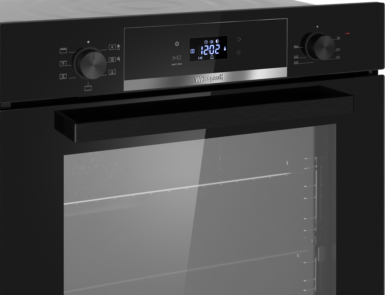 картинка Электрический духовой шкаф Weissgauff EOV 291 PDBS Black Edition 