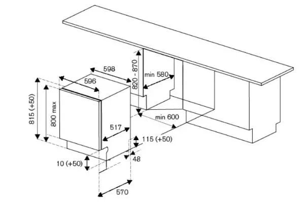 картинка Посудомоечная машина Bertazzoni DW6083PRV  картинка Посудомоечная машина Bertazzoni DW6083PRV