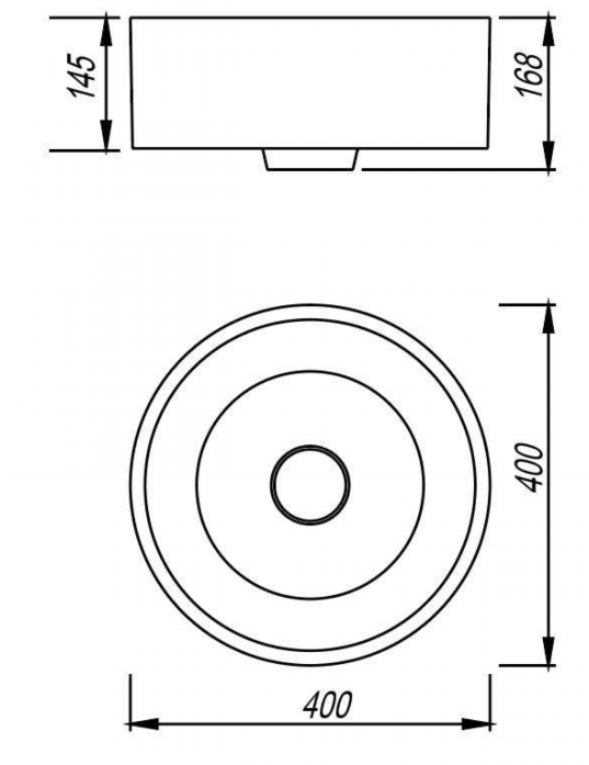 картинка Раковина Florentina Алтея 400R 