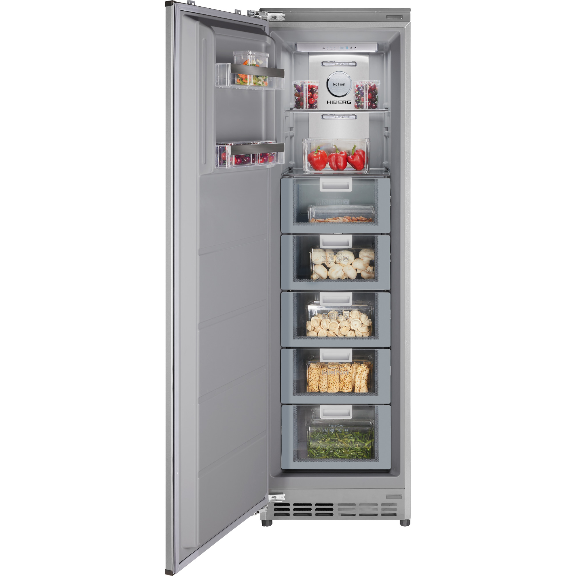 картинка Морозильная камера вертикальная Hiberg I-FRB 35 NF 