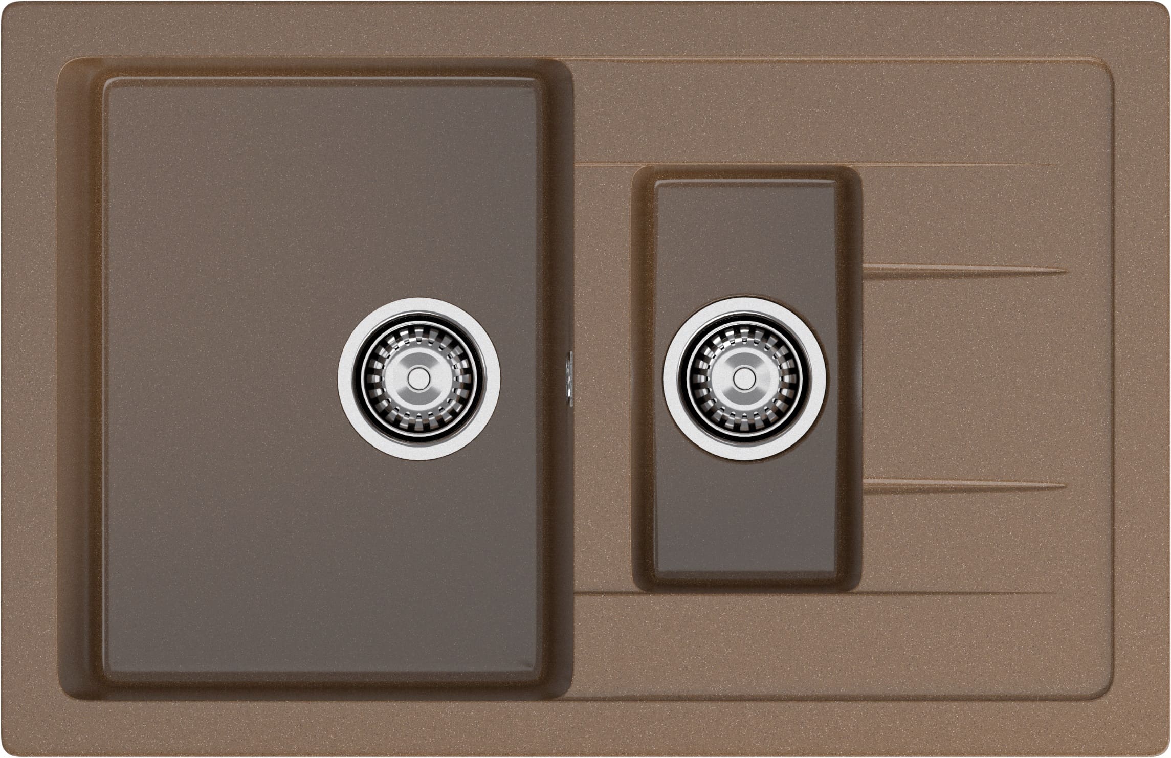 картинка Мойка для кухни Granfest GR-Q775KL терракот 