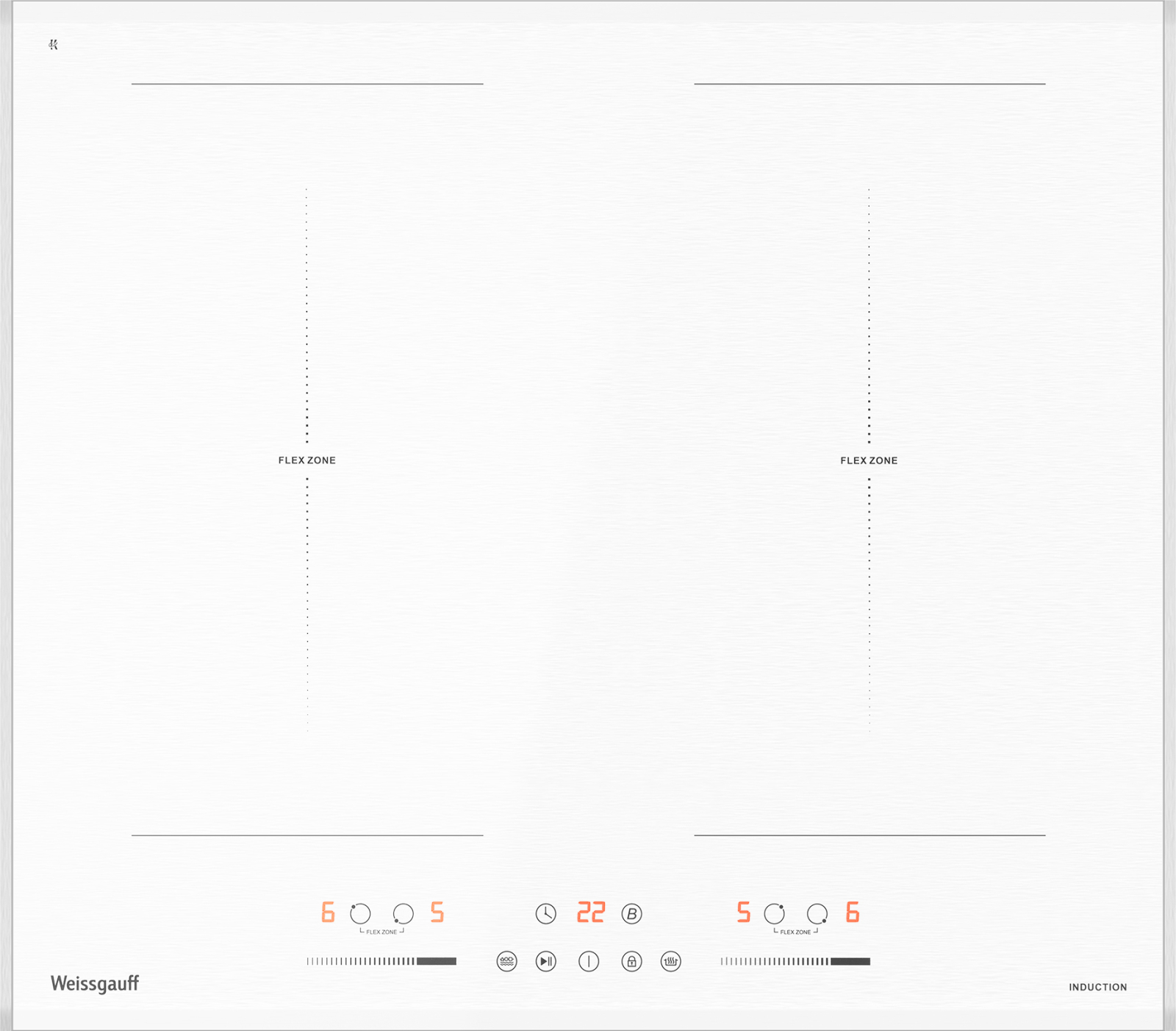 картинка Индукционная варочная панель Weissgauff HI 642 WFZG 