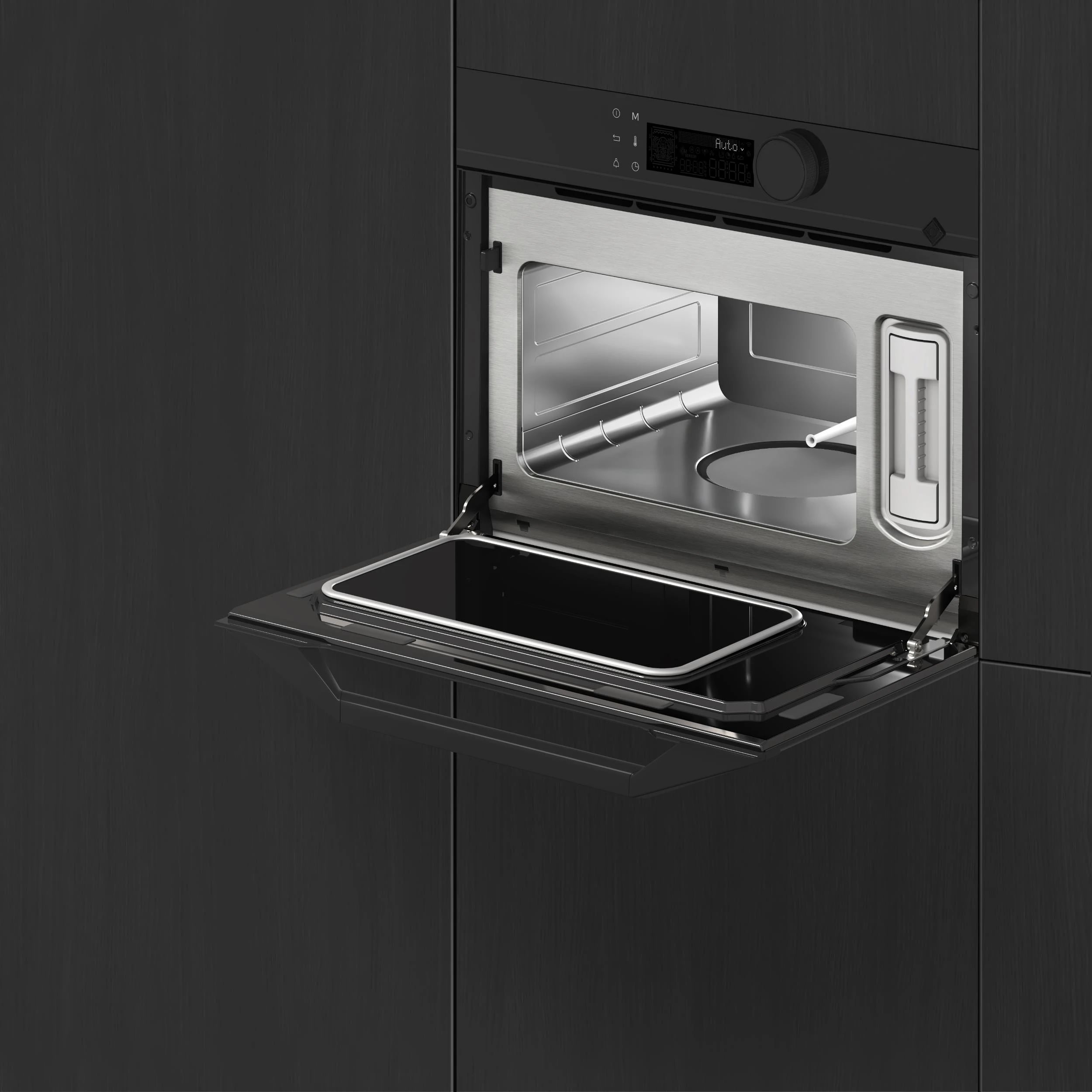 картинка Электрический паровой шкаф De Dietrich DKV4530B Infinite Black 