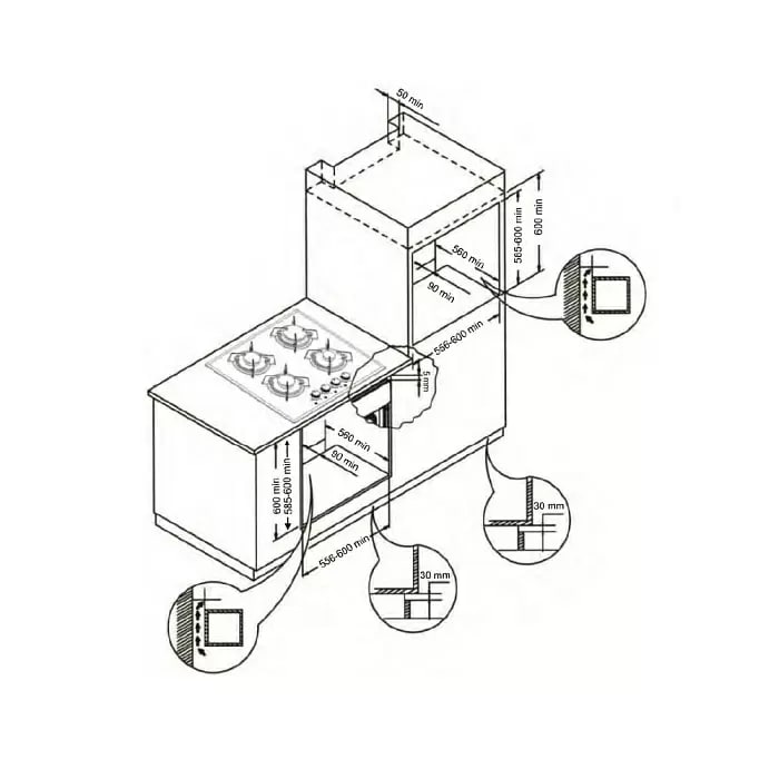 картинка Электрический духовой шкаф Evelux EO 640 IR 