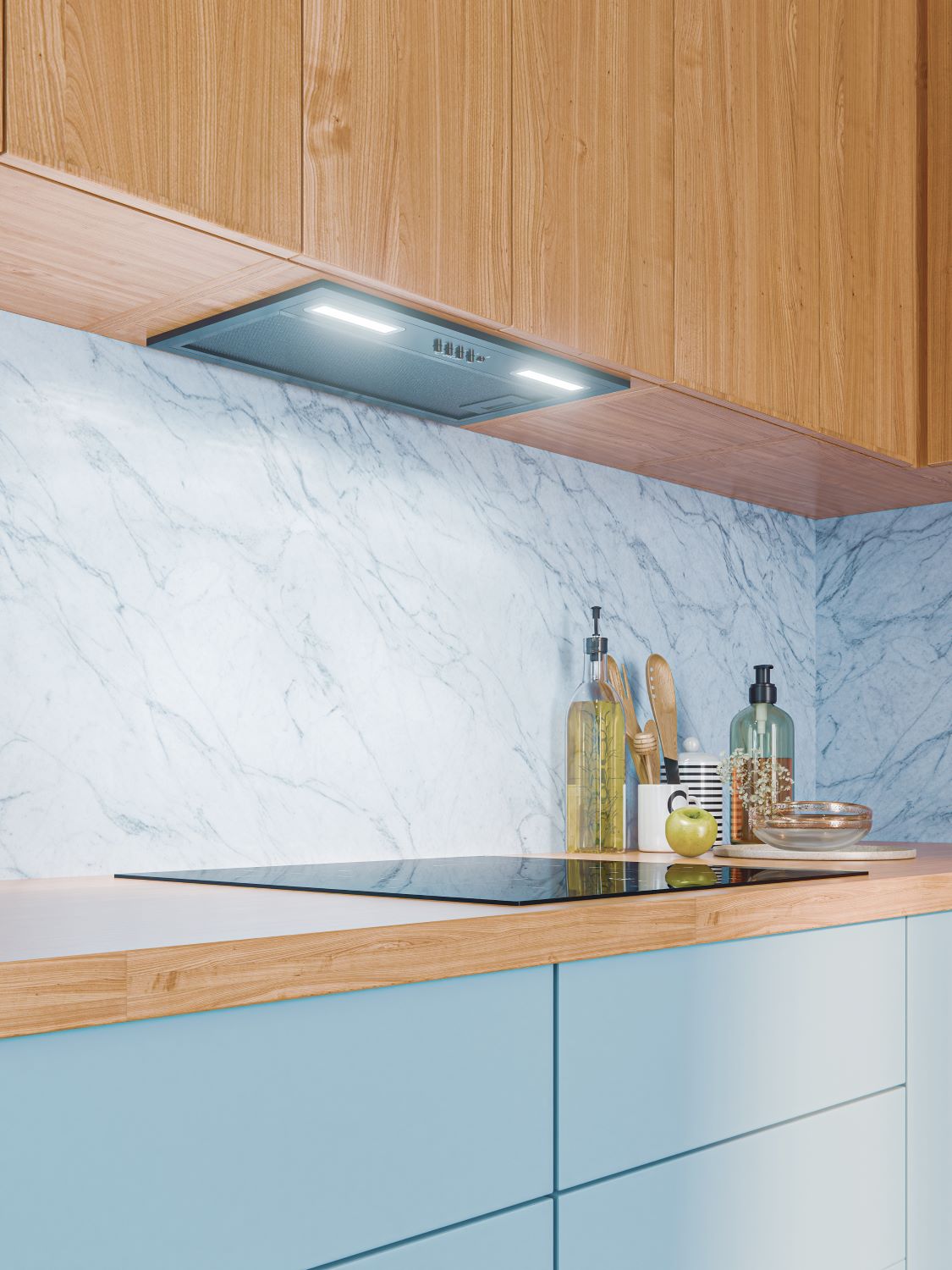 картинка Кухонная вытяжка Lex HYPER 900 BBL черная 