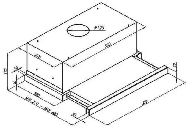 картинка Кухонная вытяжка Kuppersberg SLIMLUX IV 60 GW  картинка Кухонная вытяжка Kuppersberg SLIMLUX IV 60 GW