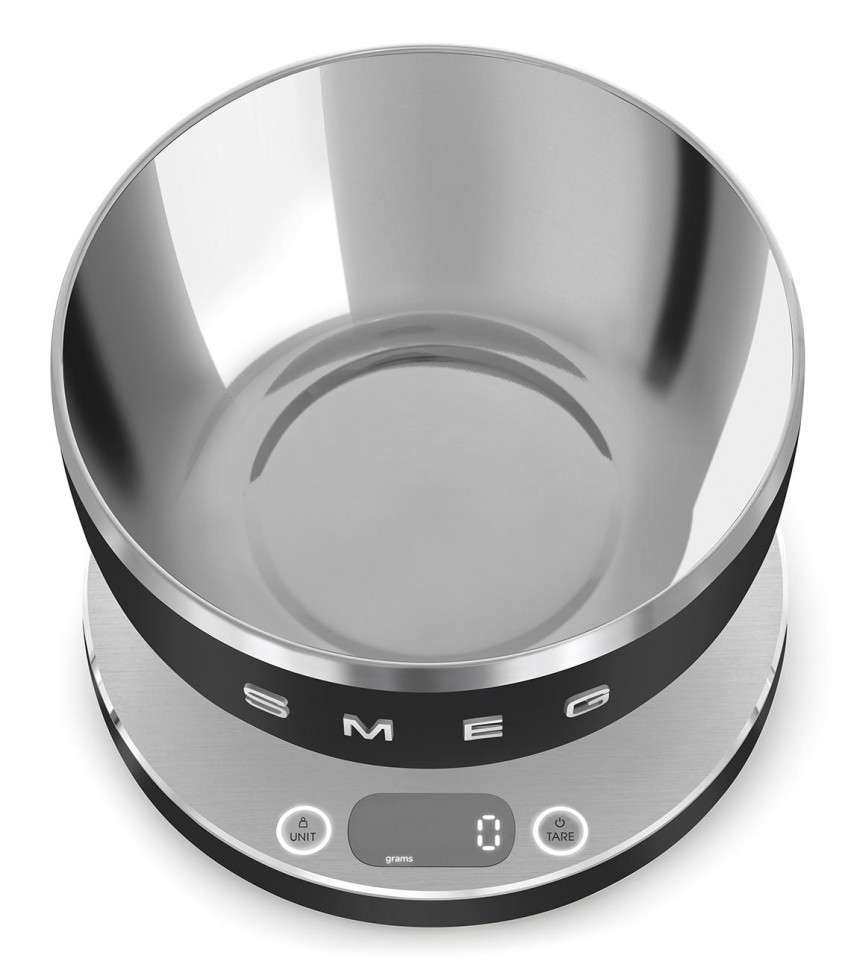 картинка Кухонные весы Smeg KSC01BLMWW  картинка Кухонные весы Smeg KSC01BLMWW