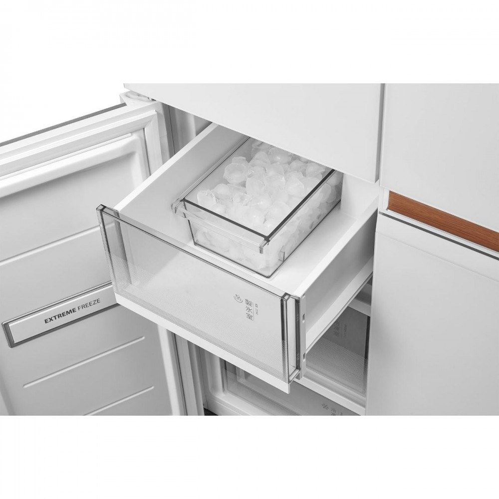 картинка Полувстраиваемый холодильник Toshiba GR-RF695WI-PGJ(67) белый 