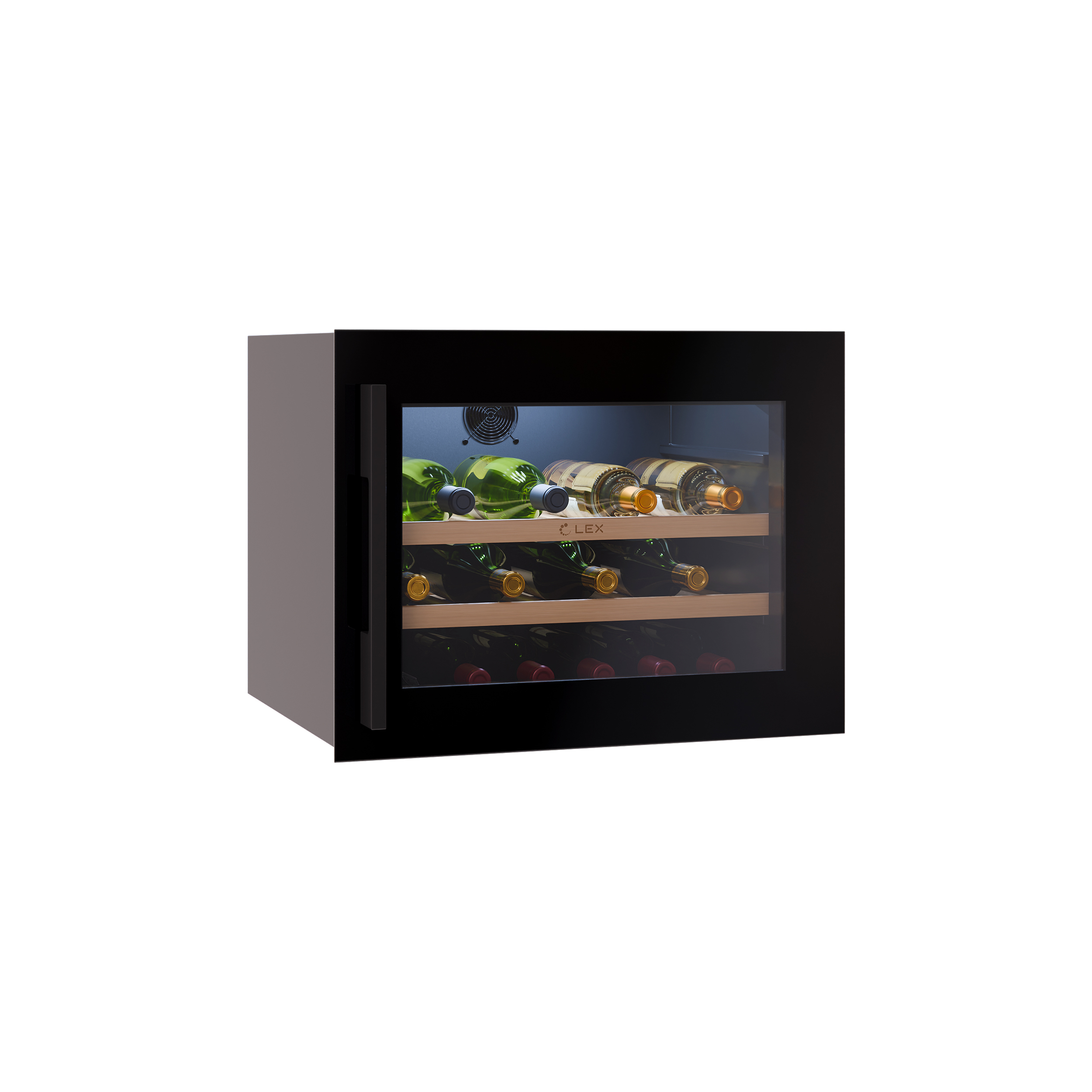 картинка Встраиваемый винный шкаф Lex LWD6028BL 