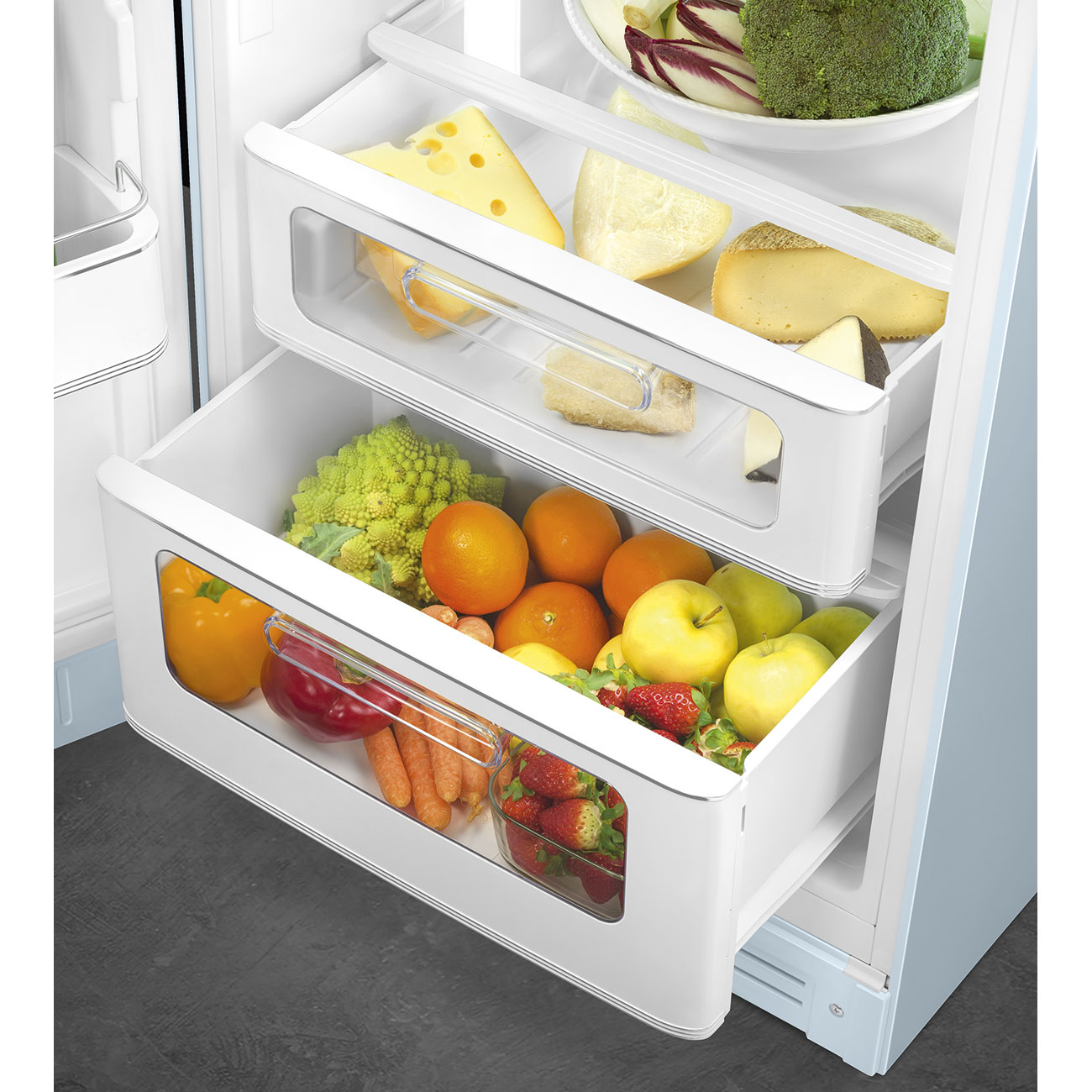 картинка Отдельностоящий холодильник Smeg FAB30LPB5  картинка Отдельностоящий холодильник Smeg FAB30LPB5