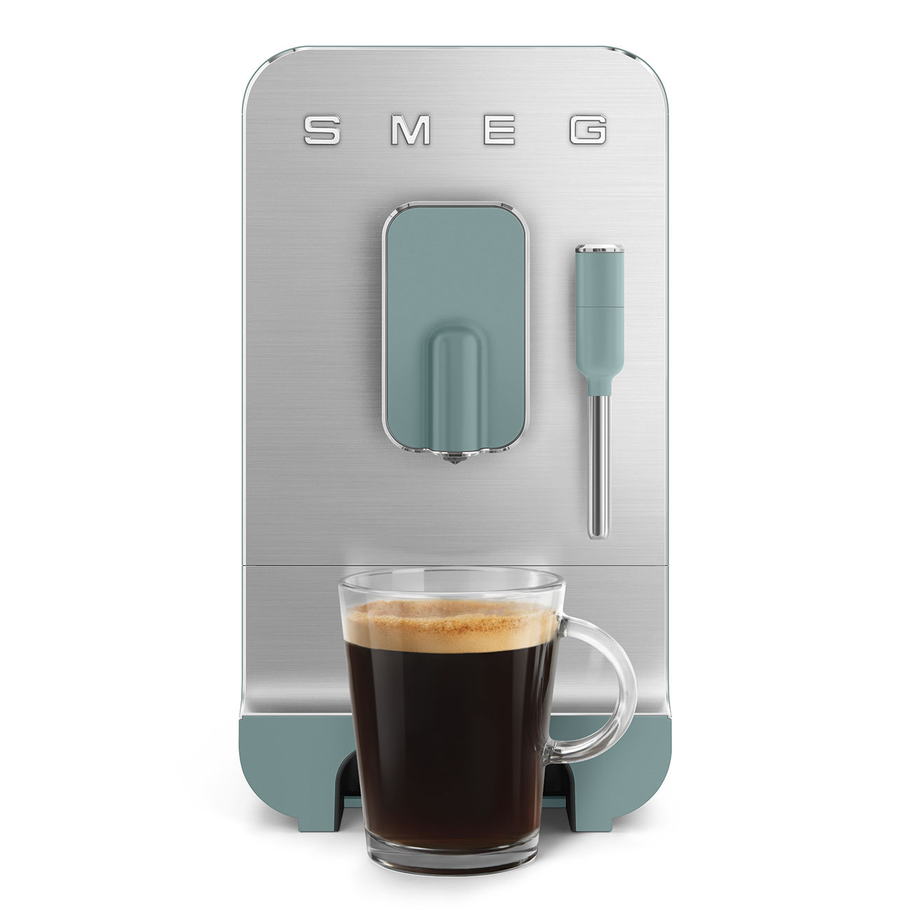картинка Кофемашина Smeg BCC12EGMEU изумрудно-зеленый матовый 