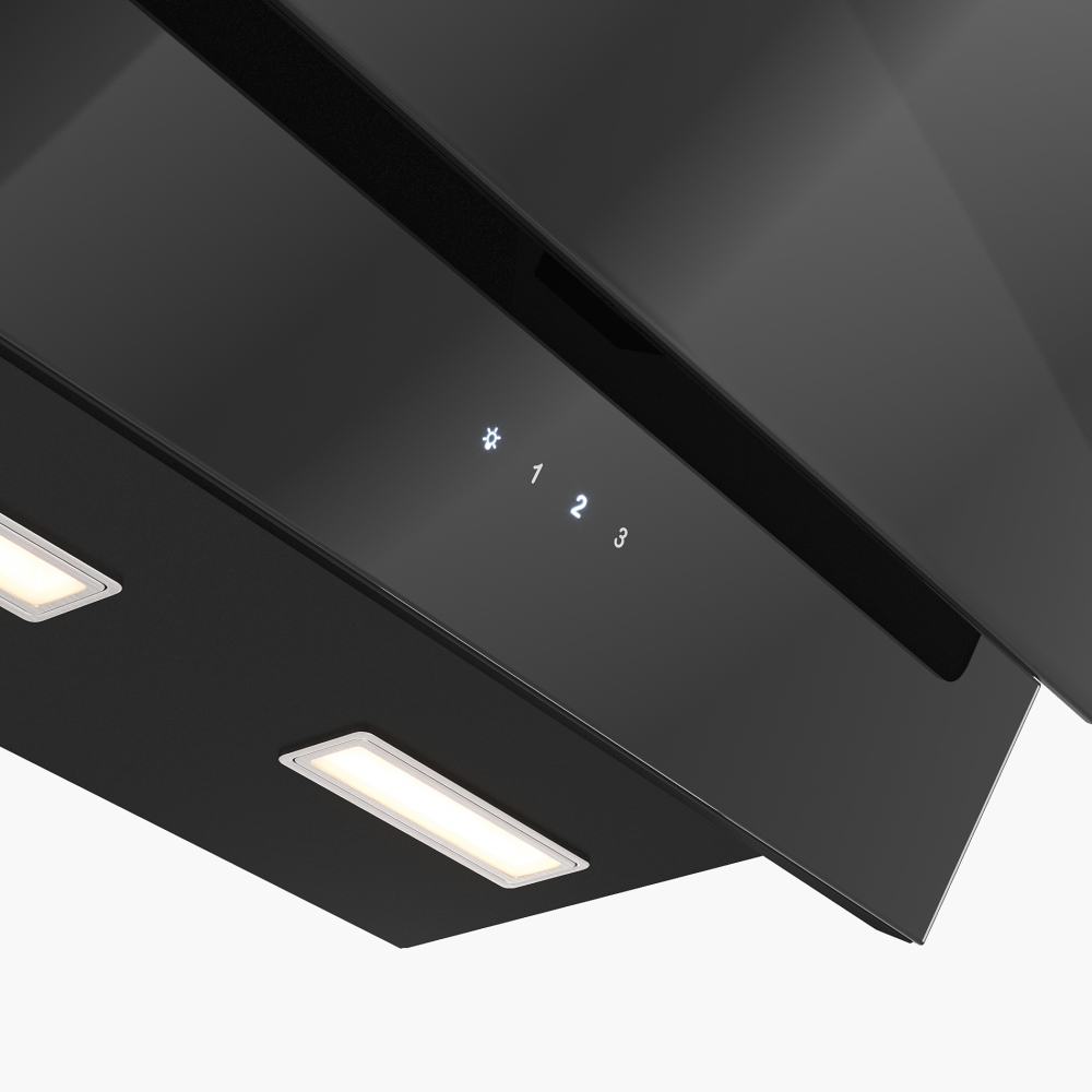 картинка Кухонная вытяжка полновстраиваемая Franke TEMPER 50 BK черная 