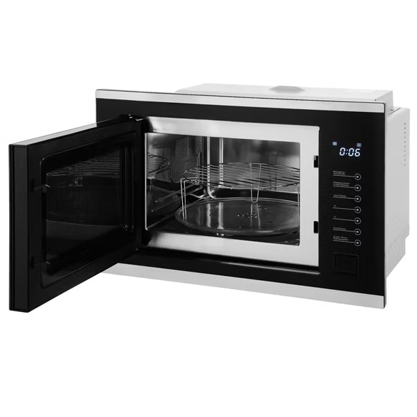 картинка Микроволновая печь встраиваемая Midea MI9250BX черный  картинка Микроволновая печь встраиваемая Midea MI9250BX черный
