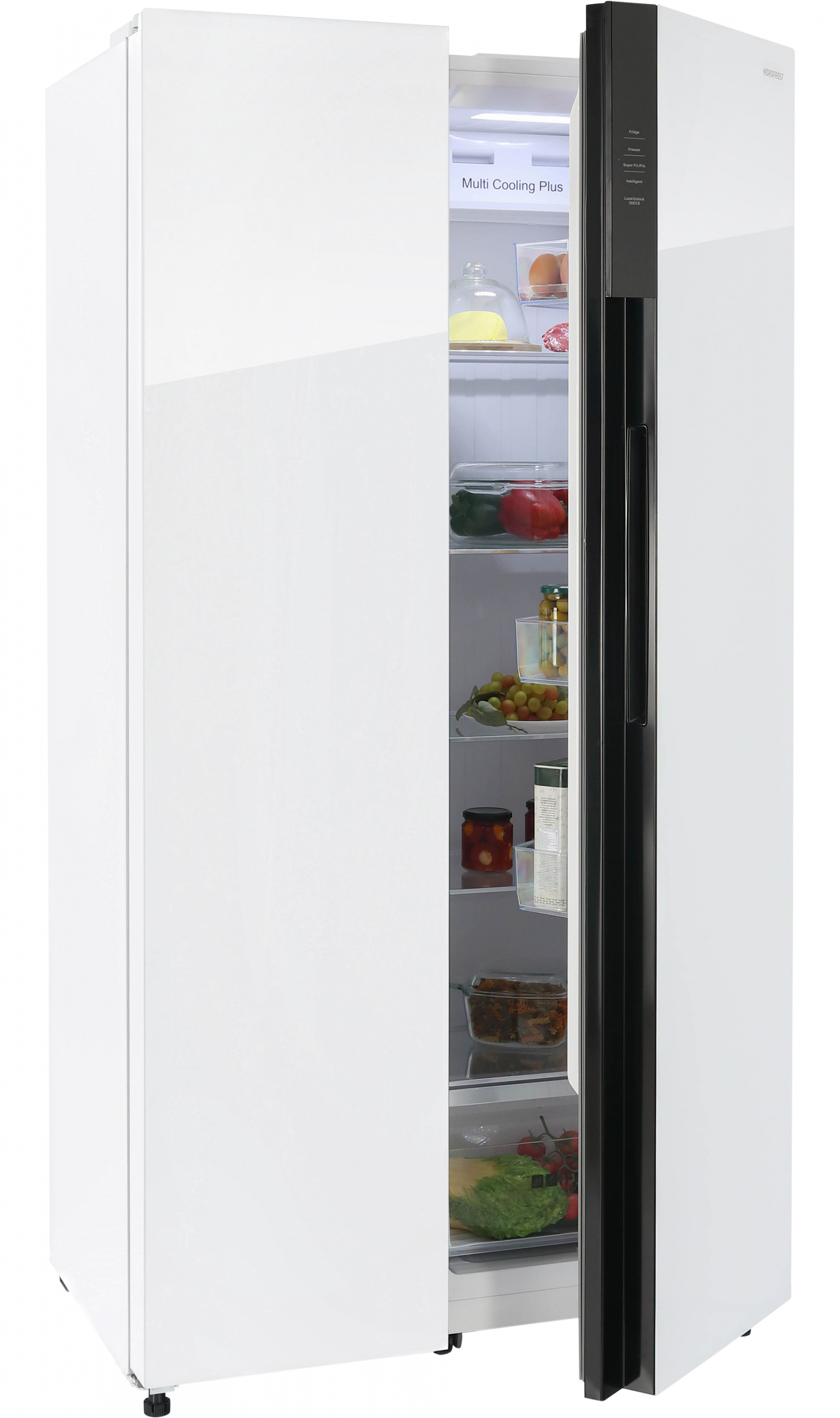 картинка Отдельностоящий холодильник Nordfrost RFS 525DX NFGW INVERTER   картинка Отдельностоящий холодильник Nordfrost RFS 525DX NFGW INVERTER