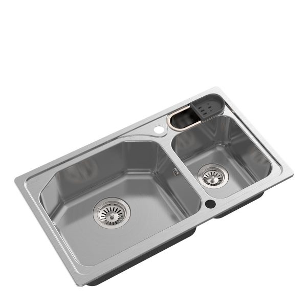 картинка Мойка для кухни Oulin OL-H9818  картинка Мойка для кухни Oulin OL-H9818