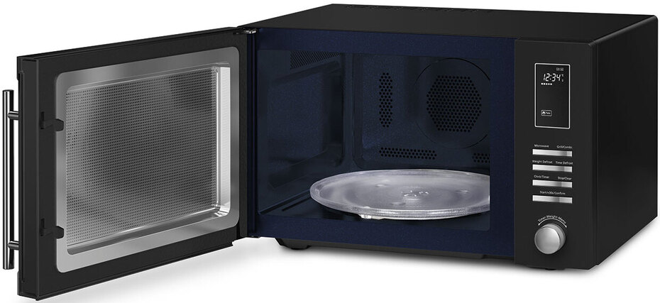 картинка Микроволновая печь Smeg MOE25B тёмная нержавеющая сталь 