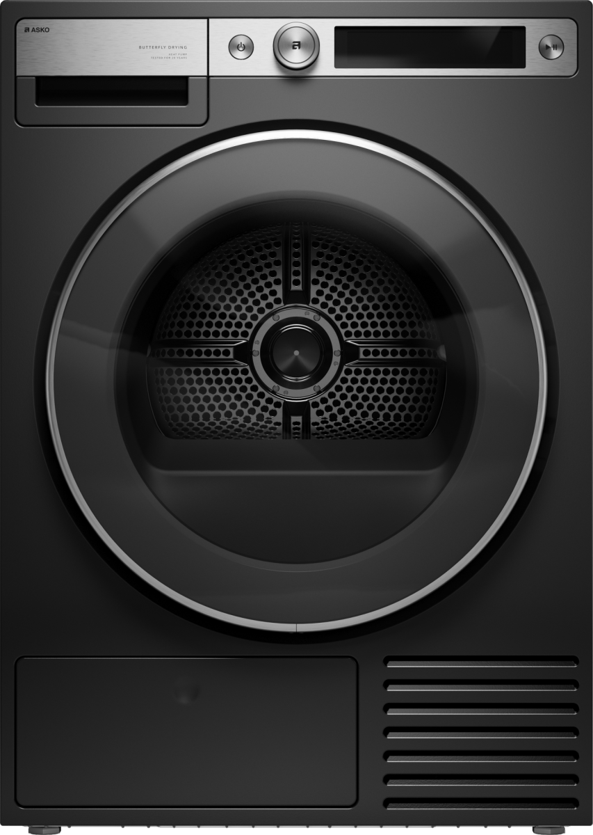 картинка Сушильная машина отдельностоящая Asko T709HUG черный графит 