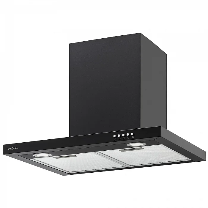 картинка Кухонная вытяжка Krona RINA 600 BLACK PB  картинка Кухонная вытяжка Krona RINA 600 BLACK PB